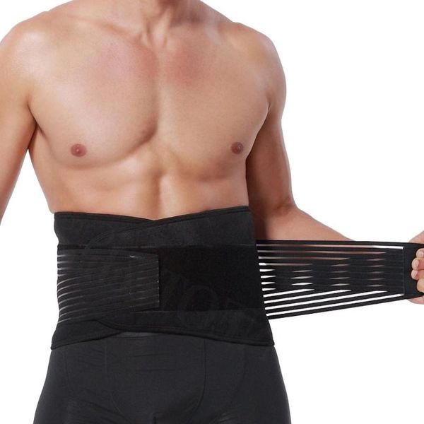 waist support lumbar belt back brace corset trainer sweat slim for fitness sports pain relief, Black;gray
waist support lumbar belt back brace corset trainer sweat slim for fitness sports pain relief, Black;gray