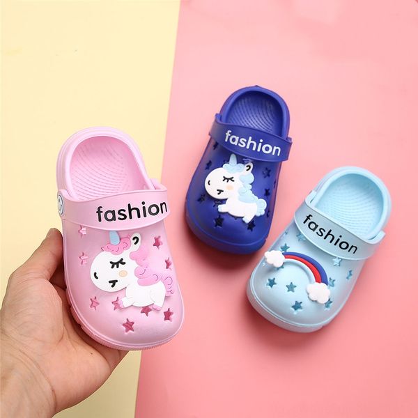 suihyung summer kids sandals cartoon rainbow unicorn beach cave soft nonslip sandals shoes boy girl slippers toddler baby garden shoes, Black;red
suihyung summer kids sandals cartoon rainbow unicorn beach cave soft nonslip sandals shoes boy girl slippers toddler baby garden shoes, Black;red