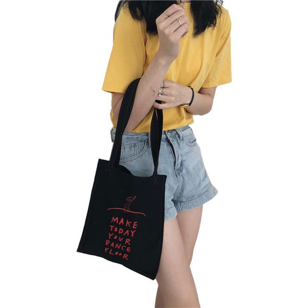 hylhexyr letter printing canvas reusable grocery shopping bag tote bags casual shoulder package fashion women handbags #25
hylhexyr letter printing canvas reusable grocery shopping bag tote bags casual shoulder package fashion women handbags #25