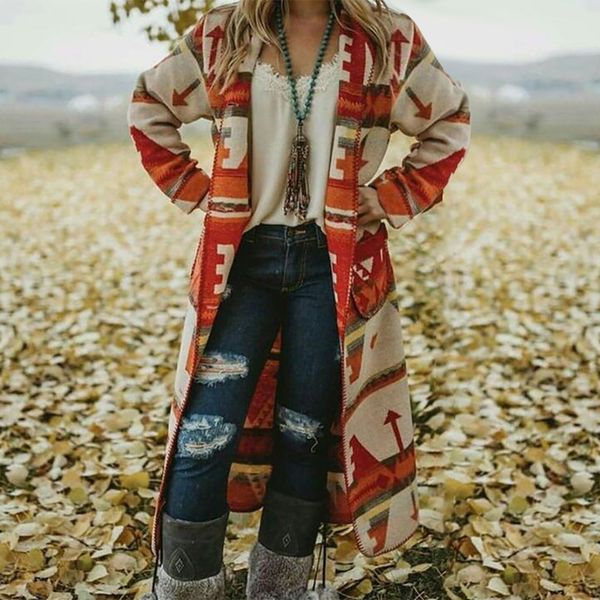 women multicolor vintage print ethnic wind cardigan long sleeve long coat 2020 warm windproof overcoat cappotto da donna#3, Black
women multicolor vintage print ethnic wind cardigan long sleeve long coat 2020 warm windproof overcoat cappotto da donna#3, Black