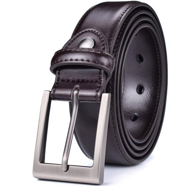 men's genuine leather dress belt, handmade, fashion & classic designs for work business and casual, Black;brown
men's genuine leather dress belt, handmade, fashion & classic designs for work business and casual, Black;brown