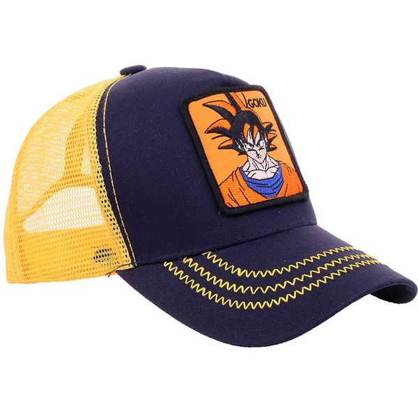spring and summer hat goku baseball cap black & yellow curved brim snapback cap gorras casquette
spring and summer hat goku baseball cap black & yellow curved brim snapback cap gorras casquette