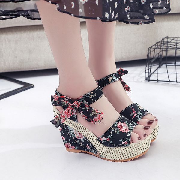 new arrival ladies shoes women sandals summer open toe fish head fashion platform high heels wedge sandals female shoes women, Black
new arrival ladies shoes women sandals summer open toe fish head fashion platform high heels wedge sandals female shoes women, Black