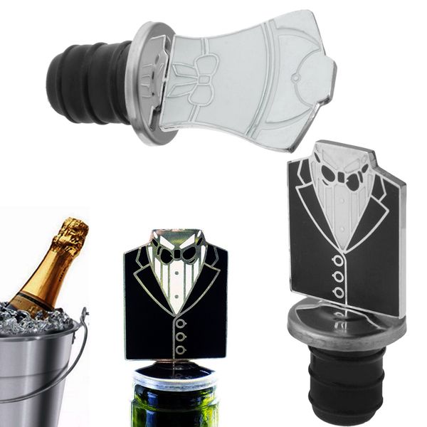 2 pieces red wine sealer cap ser groom bride bar tools bottle sealer replacement bottle sers caps perfect gifts for party, Black
2 pieces red wine sealer cap ser groom bride bar tools bottle sealer replacement bottle sers caps perfect gifts for party, Black