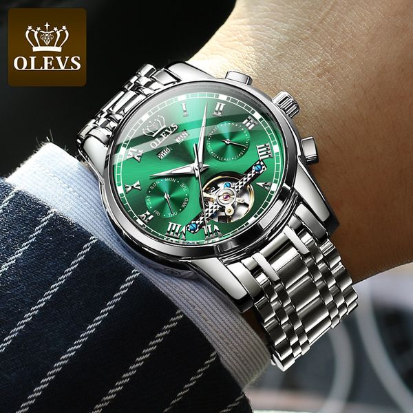 luxury watch mens olevs watches wristwatch black stainless steel pointer watch mens fashion business series watches, Slivery;brown
luxury watch mens olevs watches wristwatch black stainless steel pointer watch mens fashion business series watches, Slivery;brown
