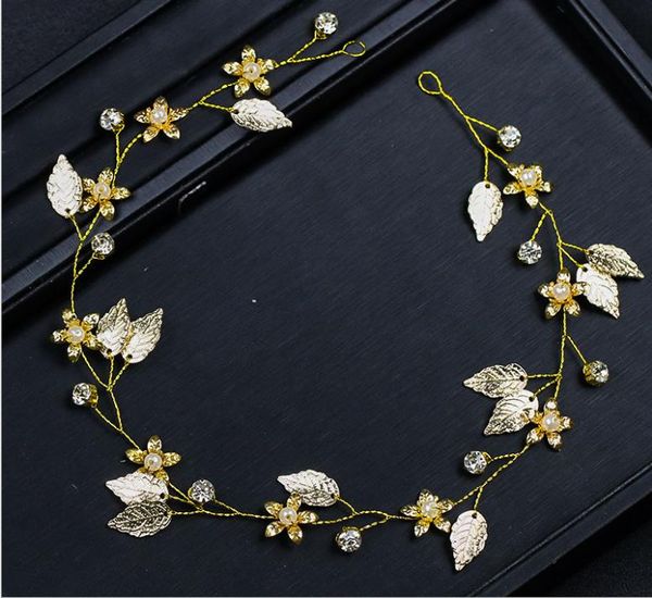 headwear, gold leaf headdress, wedding dress accessories, european and american headwear, bridal jewelry, Silver
headwear, gold leaf headdress, wedding dress accessories, european and american headwear, bridal jewelry, Silver