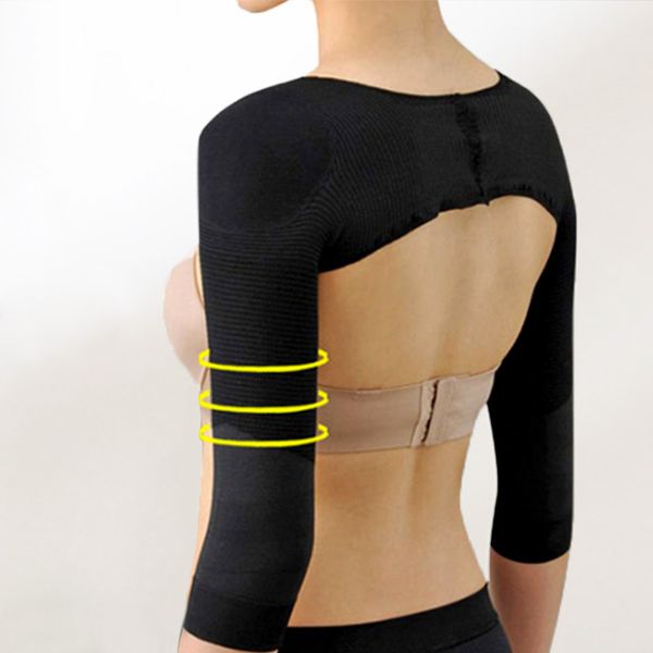Women Arm Shaper Back Shoulder Corrector Slimming Underwear Shapers Humpback prevent Arm Control Shapewear, Black
Women Arm Shaper Back Shoulder Corrector Slimming Underwear Shapers Humpback prevent Arm Control Shapewear, Black