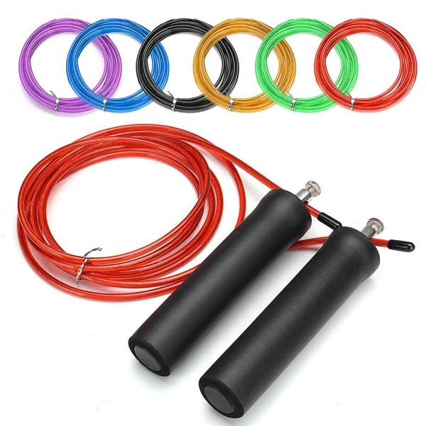 jump rope adjustable jumping rope training steel wire skipping fitness speed skip training boxing fitness
jump rope adjustable jumping rope training steel wire skipping fitness speed skip training boxing fitness