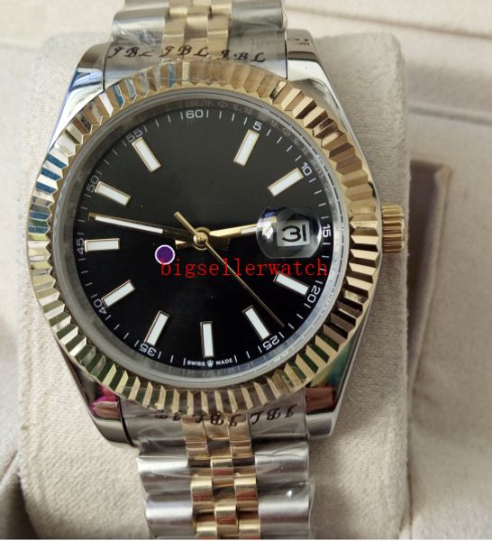 selling luxury watch 41mm 126333 two tone steel & gold jubilee black index dial watch automatic fashion men's watches wristwatch, Slivery;brown
selling luxury watch 41mm 126333 two tone steel & gold jubilee black index dial watch automatic fashion men's watches wristwatch, Slivery;brown