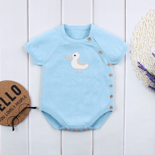 newborn baby bodysuit for girls short sleeve body 0-18m cartoon knit infant bebes funny onesie toddler kids outfits clothes, Blue
newborn baby bodysuit for girls short sleeve body 0-18m cartoon knit infant bebes funny onesie toddler kids outfits clothes, Blue