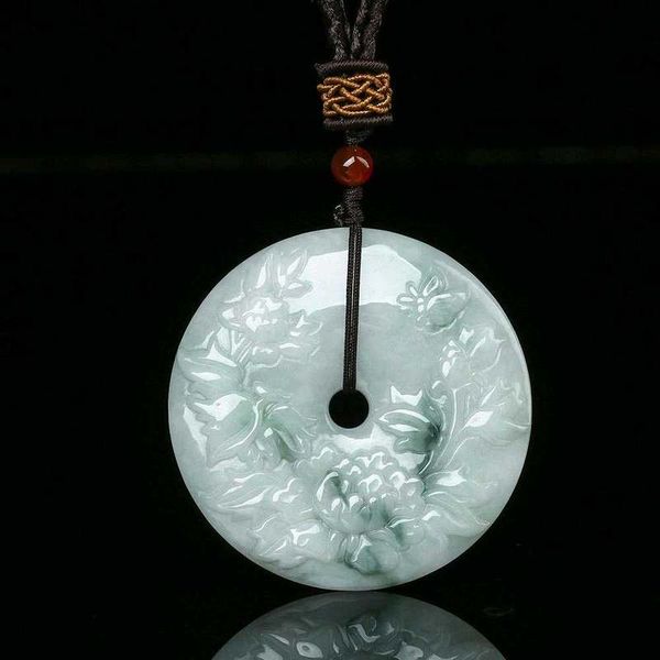 certificate natural emerald peony flower jade pendant bead necklace charm jewellery fashion hand-carved man woman luck amulet, Silver
certificate natural emerald peony flower jade pendant bead necklace charm jewellery fashion hand-carved man woman luck amulet, Silver