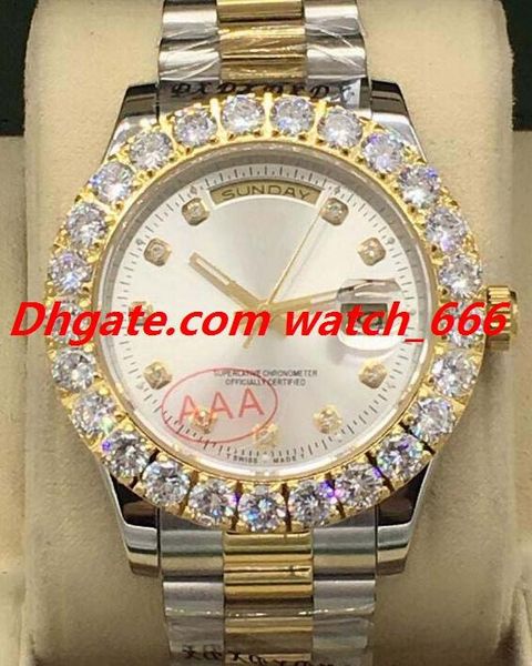 new version luxury watch 6 style 41mm bigger diamond dial/bezel new stainless steel bracelet automatic fashion men's watch wristwatch, Slivery;brown
new version luxury watch 6 style 41mm bigger diamond dial/bezel new stainless steel bracelet automatic fashion men's watch wristwatch, Slivery;brown