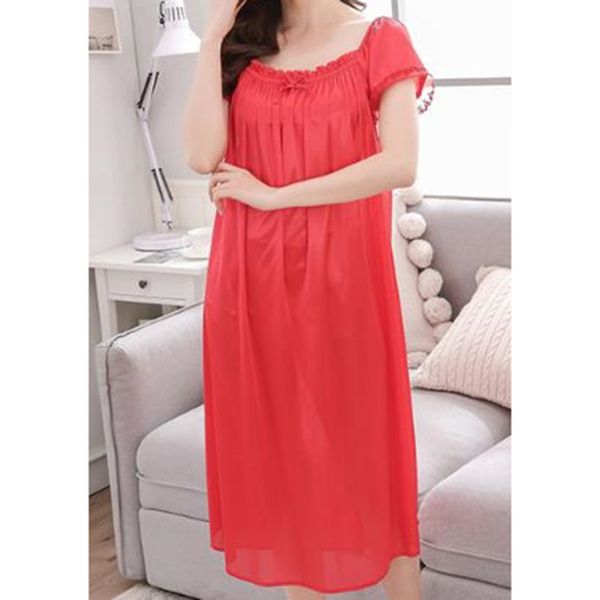 healthy women clothes lace ice silk satin nightdress nightwear women sleepwear satin nightgown vestidos girl lingerie 2020, Black;red
healthy women clothes lace ice silk satin nightdress nightwear women sleepwear satin nightgown vestidos girl lingerie 2020, Black;red