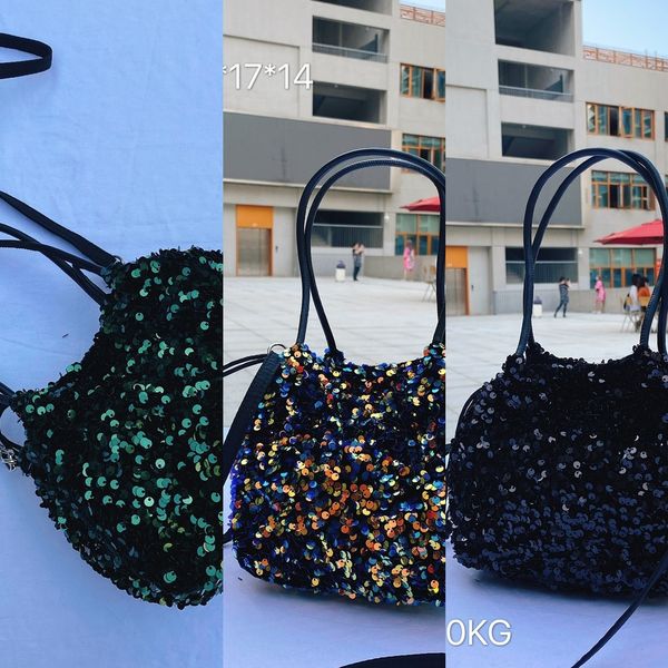 women's 2020 summer beads sequins shoulder strap bucket drawstring bucket bag all-match portable shoulder messenger bag
women's 2020 summer beads sequins shoulder strap bucket drawstring bucket bag all-match portable shoulder messenger bag