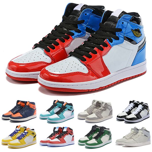 kids mens women 1 high og basketball shoes 1s fearless unc patent bloodline court purple white green toe black gym red sneakrs trainers
kids mens women 1 high og basketball shoes 1s fearless unc patent bloodline court purple white green toe black gym red sneakrs trainers