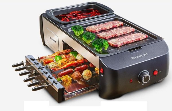 households mokeless electric oven indoor barbecue pot barbecue grill kebab machine shabu-shabu pot integrated pot 007
households mokeless electric oven indoor barbecue pot barbecue grill kebab machine shabu-shabu pot integrated pot 007