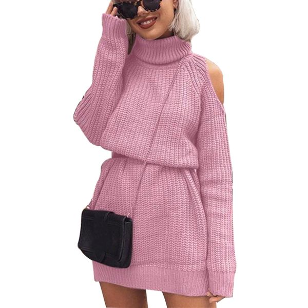 women black turtleneck cut out cold shoulder sweater ribbed knit loose pullover sweaters high collar off-the-shoulder 2019 new, White;black
women black turtleneck cut out cold shoulder sweater ribbed knit loose pullover sweaters high collar off-the-shoulder 2019 new, White;black