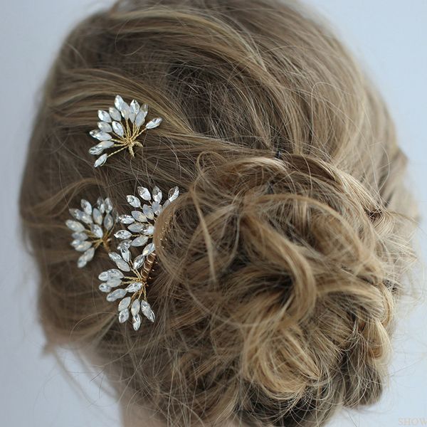 3 pcs gold color hair combs pins rhinestone women wedding hair jewelry accessories bridal head decoration charming hair ornament, Golden;white
3 pcs gold color hair combs pins rhinestone women wedding hair jewelry accessories bridal head decoration charming hair ornament, Golden;white