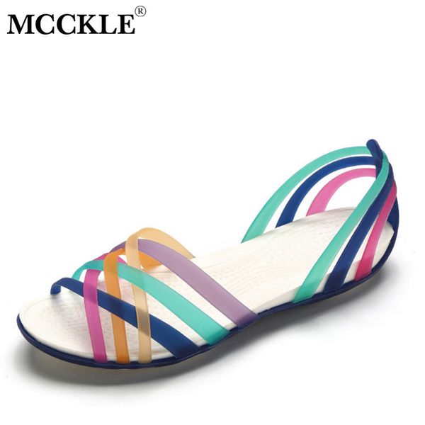 mcckle women rainbow jelly sandals candy color peep toe female flat beach shoes slip on slides casual ladies summer footwear mx190727, Black
mcckle women rainbow jelly sandals candy color peep toe female flat beach shoes slip on slides casual ladies summer footwear mx190727, Black