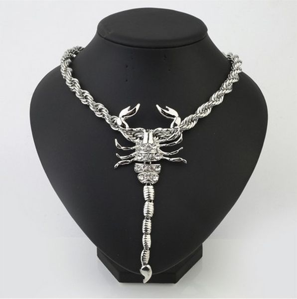 jewelry necklaces punk scorpion womens necklaces gold/silver tone rhinestone embellished chokers necklaces party chokers gifts, Golden;silver
jewelry necklaces punk scorpion womens necklaces gold/silver tone rhinestone embellished chokers necklaces party chokers gifts, Golden;silver