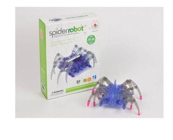 electric creative toy spider robot diy educational assembled toys kits for kids child gifts -drop ship 318
electric creative toy spider robot diy educational assembled toys kits for kids child gifts -drop ship 318