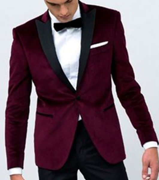 fashion velveteen groom tuxedos peak lapel groomsmen mens wedding dress man jacket blazer prom dinner 2 piece suit(jacket+pants+tie) a85, Black;gray
fashion velveteen groom tuxedos peak lapel groomsmen mens wedding dress man jacket blazer prom dinner 2 piece suit(jacket+pants+tie) a85, Black;gray
