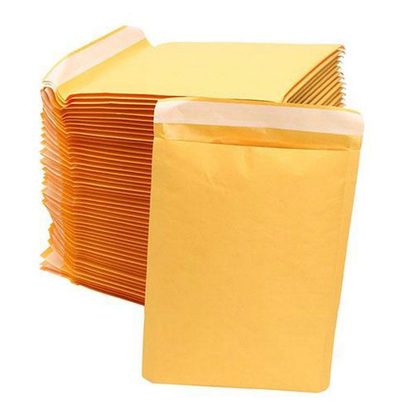 yellow kraft bubble mailers padded envelopes shipping bag self seal business school office supplies
yellow kraft bubble mailers padded envelopes shipping bag self seal business school office supplies