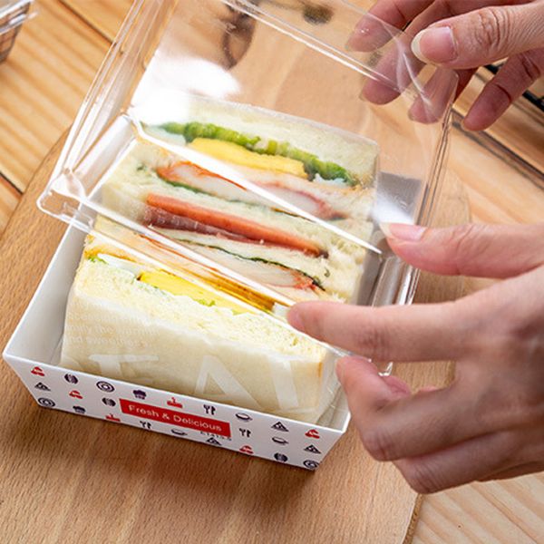 1200pcs/lot sandwich box salad dessert og cake packaging boxes with transparent lids kraft cardboard paper gift box
1200pcs/lot sandwich box salad dessert og cake packaging boxes with transparent lids kraft cardboard paper gift box