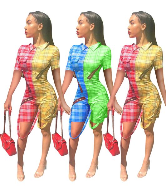 women plaid jumpsuits & rompers summer clothing new arrival fashion bodycon jumpsuits panelled lapel zipper short sleeve jumpsuits444, Black;white
women plaid jumpsuits & rompers summer clothing new arrival fashion bodycon jumpsuits panelled lapel zipper short sleeve jumpsuits444, Black;white