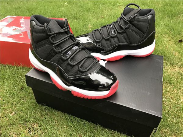 11 bred basketball shoes for men black/varsity red-white 11s mens outdoor athletic sports shoes 378037-010 with box
11 bred basketball shoes for men black/varsity red-white 11s mens outdoor athletic sports shoes 378037-010 with box