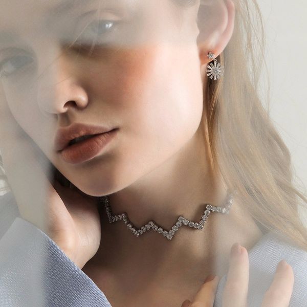zegl europe and america exaggerated wave necklace female choker neck chain clavicle chain fashion, Golden;silver
zegl europe and america exaggerated wave necklace female choker neck chain clavicle chain fashion, Golden;silver