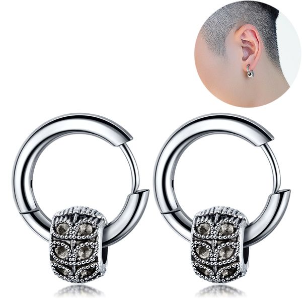 hippy men stainless steel piercing earrings ear stud fashion cool man simple alloy dangler earhoop ear cuff prom party ear decor jewelry, Golden;silver
hippy men stainless steel piercing earrings ear stud fashion cool man simple alloy dangler earhoop ear cuff prom party ear decor jewelry, Golden;silver