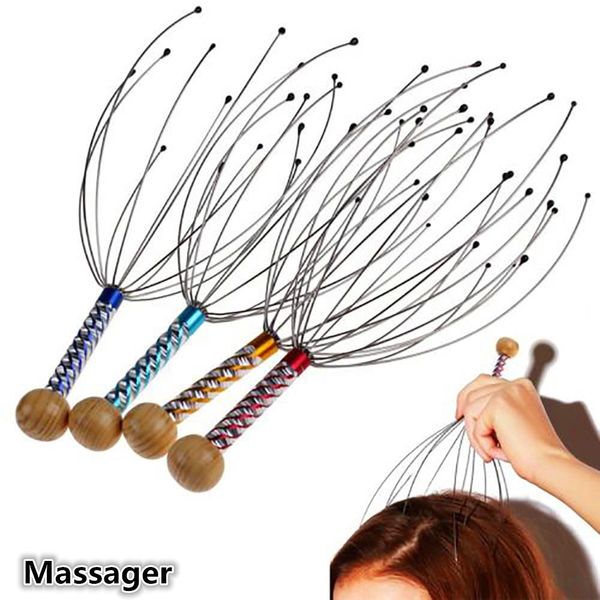 head hair 1pc head hair held scalp neck equipment stress release relax massager tools 2019 mar01 dropship, Brown
head hair 1pc head hair held scalp neck equipment stress release relax massager tools 2019 mar01 dropship, Brown