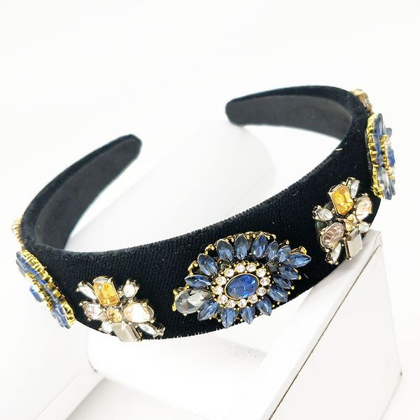 crystal rhinestone blue headbands chic baroque headband gold women party nightclub crown headwear wedding crown, Golden;white
crystal rhinestone blue headbands chic baroque headband gold women party nightclub crown headwear wedding crown, Golden;white