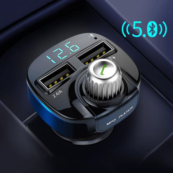 bluetooth fm transmitter for car fm modulator handsphone holder wireless radio adapter car kit 2usb fast charge 2.4a
bluetooth fm transmitter for car fm modulator handsphone holder wireless radio adapter car kit 2usb fast charge 2.4a