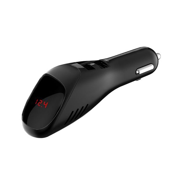 2 in 1 car negative ion air purifier car cigarette lighter dustproof dual usb charger dc 12 / 24v air purifier black
2 in 1 car negative ion air purifier car cigarette lighter dustproof dual usb charger dc 12 / 24v air purifier black