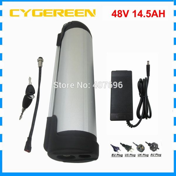 750w 48v water bottle battery 48v 14.5ah li-ion e-bike battery use for panasonic 2900mah cell 20a bms 54.6v 2a charger
750w 48v water bottle battery 48v 14.5ah li-ion e-bike battery use for panasonic 2900mah cell 20a bms 54.6v 2a charger