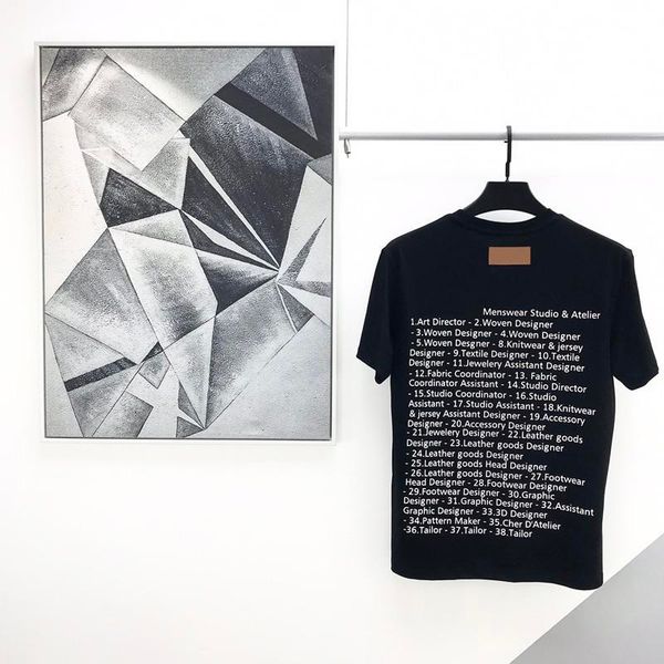 2020 spring summer europe paris front embroidery logo back studio position designer tee tshirt men women short sleeve cotton t shirt, White;black
2020 spring summer europe paris front embroidery logo back studio position designer tee tshirt men women short sleeve cotton t shirt, White;black