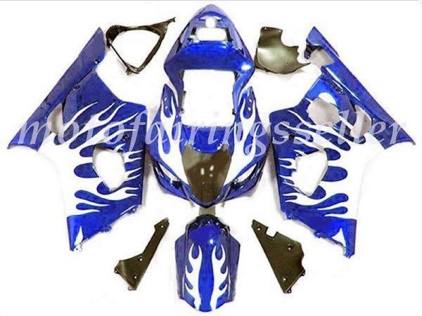 new abs plastic fairings kit fit for suzuki gsxr1000 2003 2004 gsxr1000 03 04 injection mold blue white flame
new abs plastic fairings kit fit for suzuki gsxr1000 2003 2004 gsxr1000 03 04 injection mold blue white flame