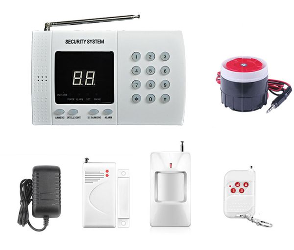 99 zones wireless pstn pir home house office security burglar alarm system auto dialing dialer set
99 zones wireless pstn pir home house office security burglar alarm system auto dialing dialer set
