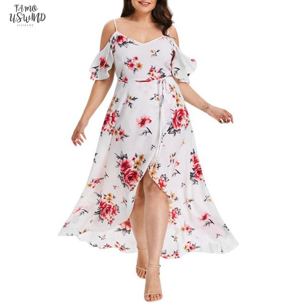 summer fashion plus size women casual butterfly sleeve cold shoulder bohemian print asymmetrical long dress hip n4, Black;gray
summer fashion plus size women casual butterfly sleeve cold shoulder bohemian print asymmetrical long dress hip n4, Black;gray