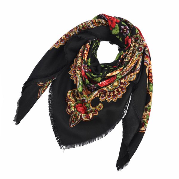 square russian women scarf shawl lady retro floral printed short tassel headband retro cape wrap scarves spain hair handkerchief, Blue;gray
square russian women scarf shawl lady retro floral printed short tassel headband retro cape wrap scarves spain hair handkerchief, Blue;gray