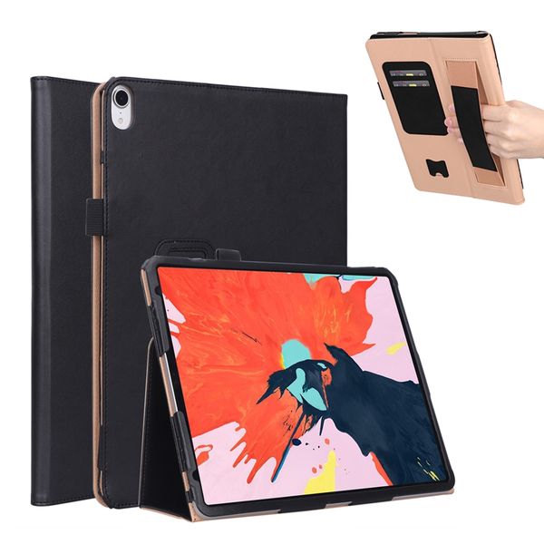 Luxury Business Flip Book PU Cover Case with Stand for iPad pro 12.9 inch 2018 Tablet with Hand Strap + Card Slots
Luxury Business Flip Book PU Cover Case with Stand for iPad pro 12.9 inch 2018 Tablet with Hand Strap + Card Slots