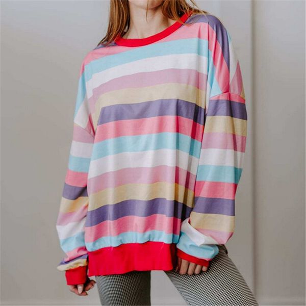wholesale plus size xl cool style women striped hoodies pullover 2019 autumn winter loose long sleese sweatshirt female, Black
wholesale plus size xl cool style women striped hoodies pullover 2019 autumn winter loose long sleese sweatshirt female, Black