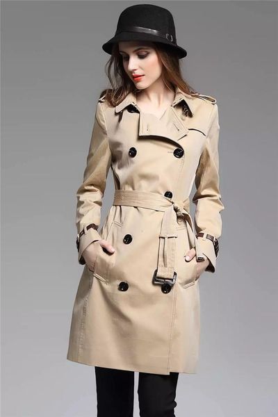 women's trench coats double breasted long windbreaker belt waterproof british slim coat new high-end english style 36 u3, Tan;black
women's trench coats double breasted long windbreaker belt waterproof british slim coat new high-end english style 36 u3, Tan;black