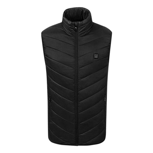 new men electric heated hiking vests heating waistcoat usb thermal warm clothing solid color zipper casual winter vests jacket, Black;white
new men electric heated hiking vests heating waistcoat usb thermal warm clothing solid color zipper casual winter vests jacket, Black;white