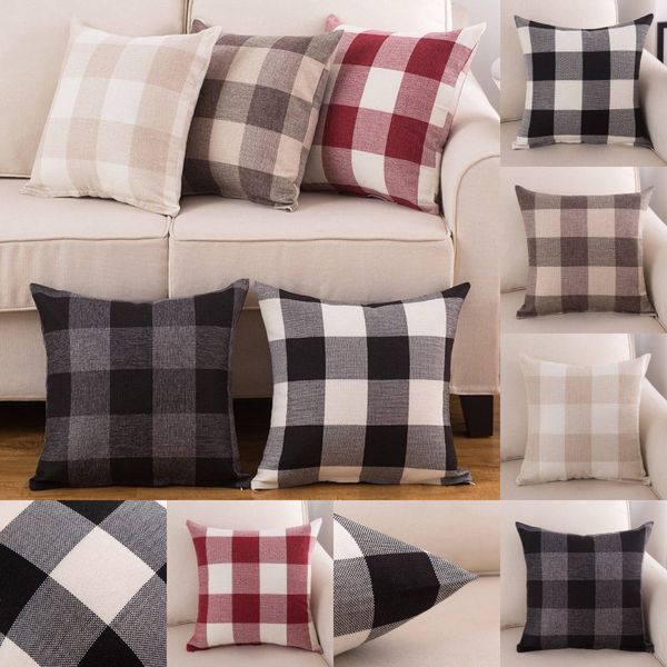 grid pillow case check pattern pillow cover square tartan design pillowcases linen cotton bedding home textiles
grid pillow case check pattern pillow cover square tartan design pillowcases linen cotton bedding home textiles