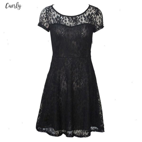 summer women floral lace dress short sleeve o neck casual mini dresses plus size s xl designer clothes, Black;gray
summer women floral lace dress short sleeve o neck casual mini dresses plus size s xl designer clothes, Black;gray