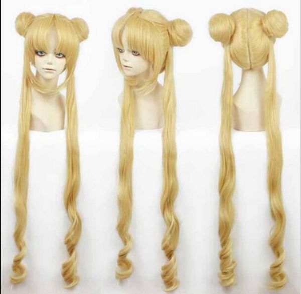 wig ll<<< 001966 girl sailor moon cosplay costumes wig tsukino usagi and princess serenity curls wear hair heat resistant hair wigs, Black;brown
wig ll<<< 001966 girl sailor moon cosplay costumes wig tsukino usagi and princess serenity curls wear hair heat resistant hair wigs, Black;brown