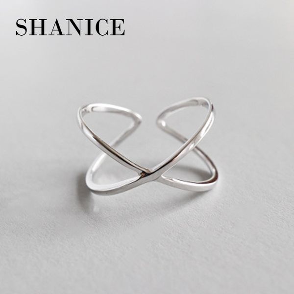shanice trendy 925 silver x hollow cross open ring fashion contracted simple adjustable finger jewelry for women girls praty
shanice trendy 925 silver x hollow cross open ring fashion contracted simple adjustable finger jewelry for women girls praty